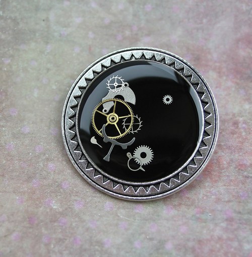Black brooch — foto 2