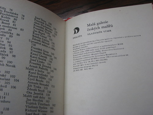 Malá galerie českých malířů, V. Vimr — foto 3