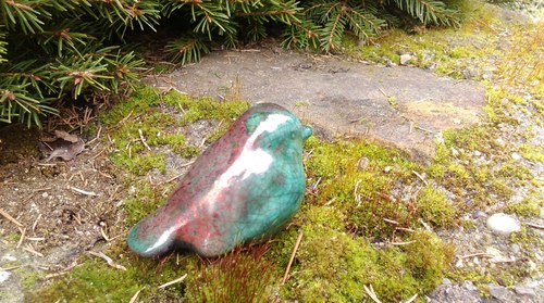 Ptáček malý 3 - RAKU — foto 3