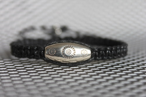 Náramek macramé/shamballa — foto 2