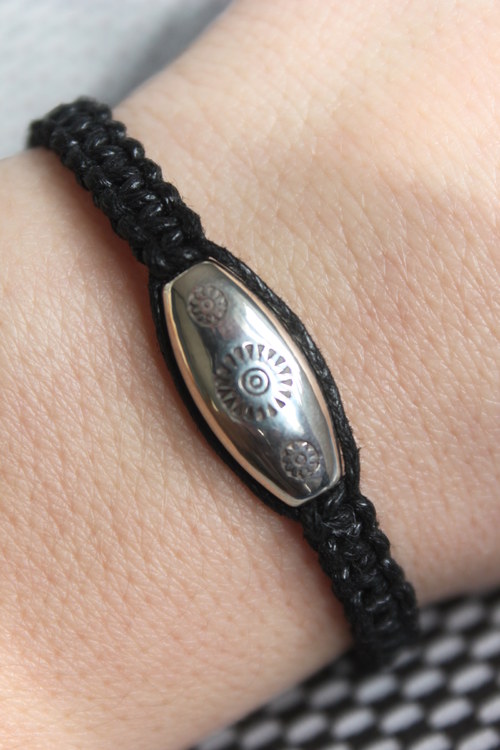 Náramek macramé/shamballa — foto 4
