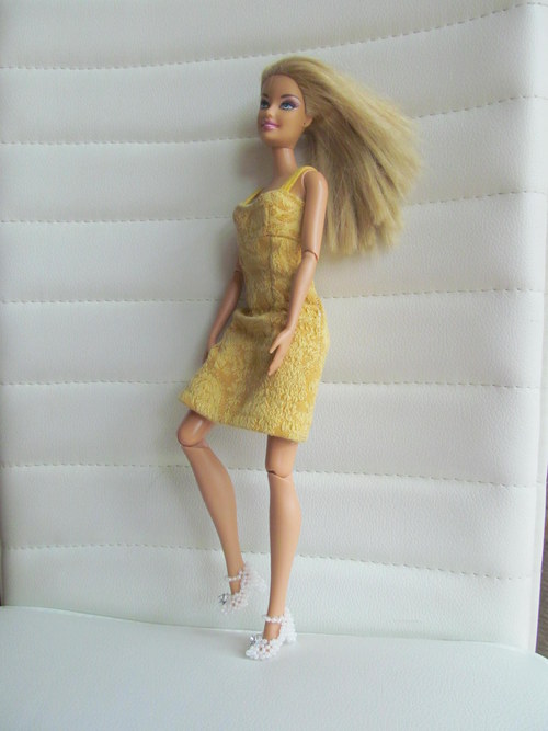 Botičky bílé pro Barbie — foto 4