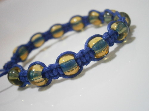 Macramé náramek — foto 2