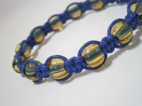 Macramé náramek — foto 4