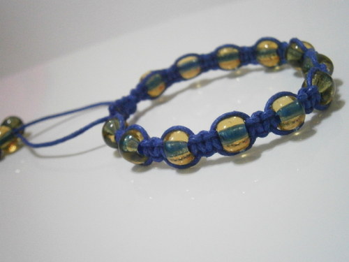 Macramé náramek — foto 5