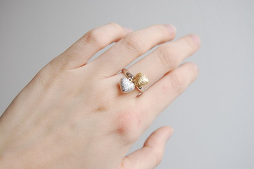 Prsten Two Hearts — foto 2
