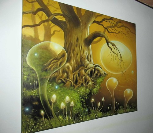Líheň - olejomalba 50 x 60 cm — foto 2