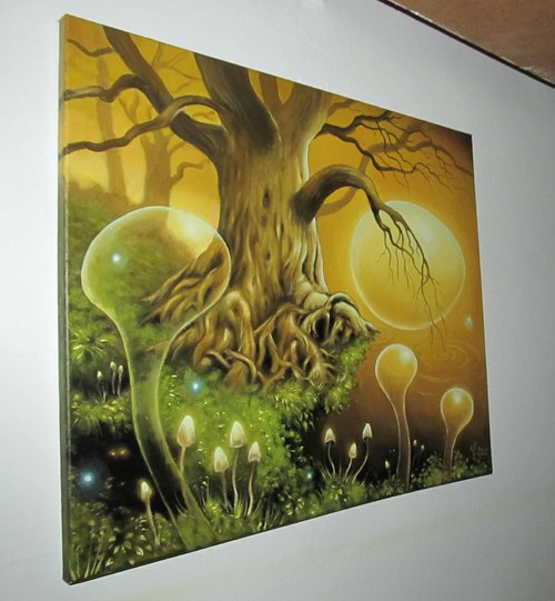 Líheň - olejomalba 50 x 60 cm — foto 3