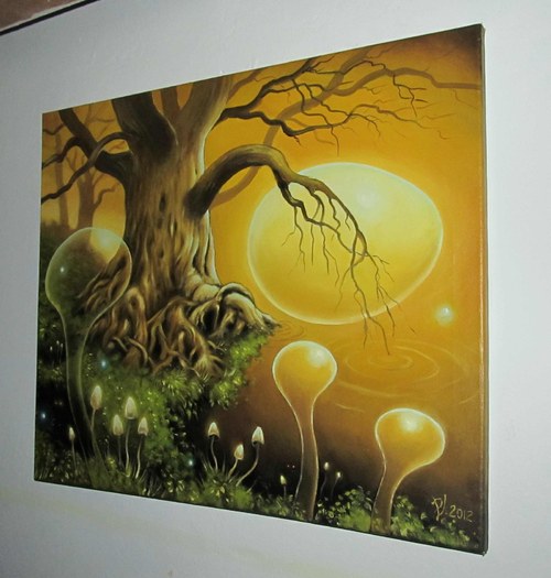 Líheň - olejomalba 50 x 60 cm — foto 4