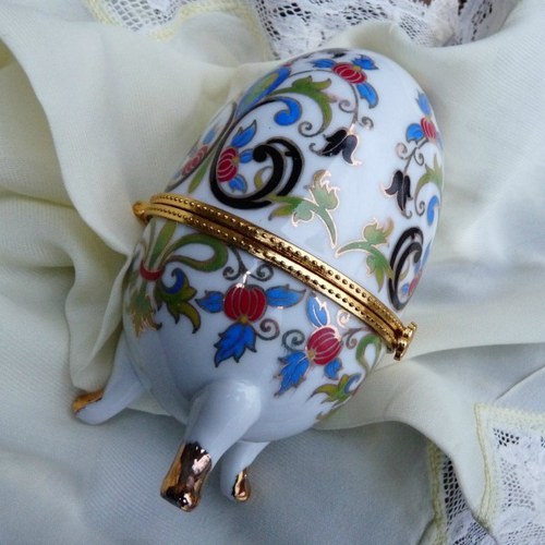 Porcelánové vajíčko barevné — foto 2