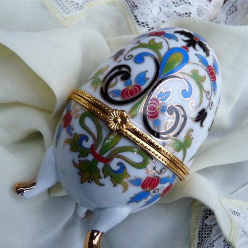 Porcelánové vajíčko barevné — foto 4