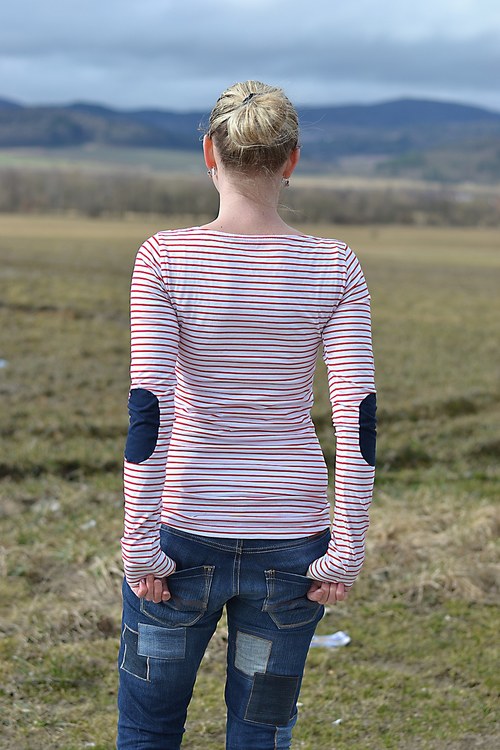Pruhované tričko — foto 3