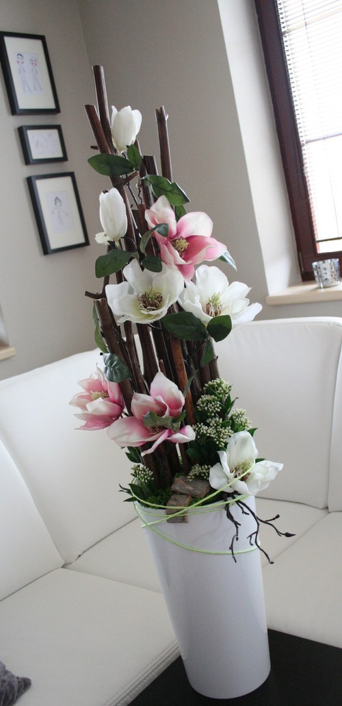 Luxusní dekorace s magnoliemi — foto 3