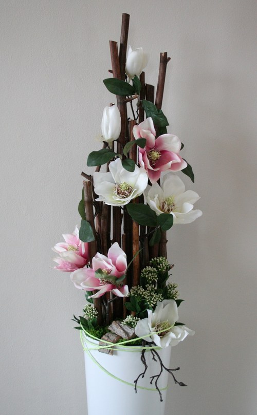 Luxusní dekorace s magnoliemi — foto 4