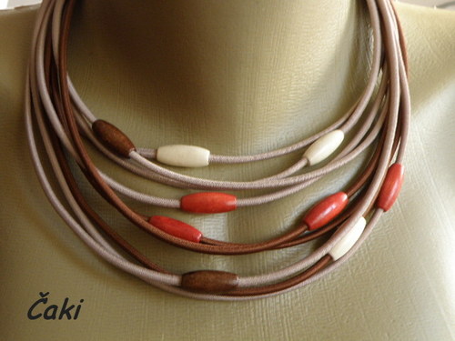 Že by kapučíno , náhrdelník — foto 3