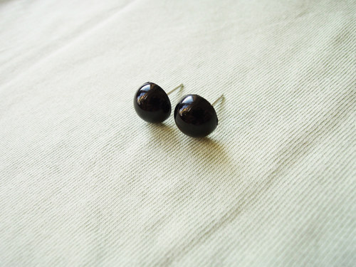 Černé 1cm (chirurgická ocel) — foto 2
