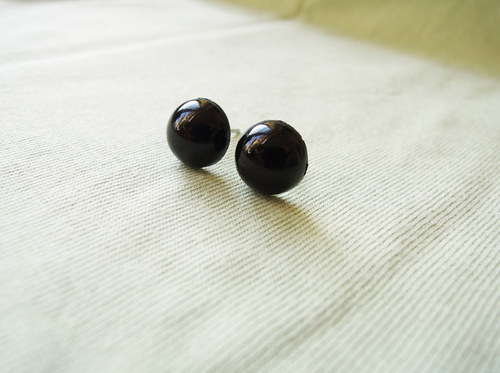 Černé 1cm (chirurgická ocel) — foto 4