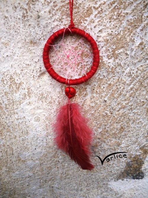 Dreamcatcher v červené — foto 2