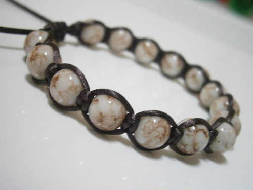 Macramé náramek — foto 6