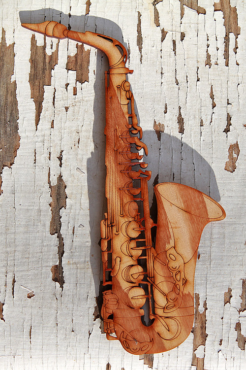 Saxofon, výška 30 cm — foto 2