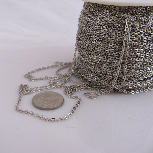 Řetízek - ankr - platina — foto 2