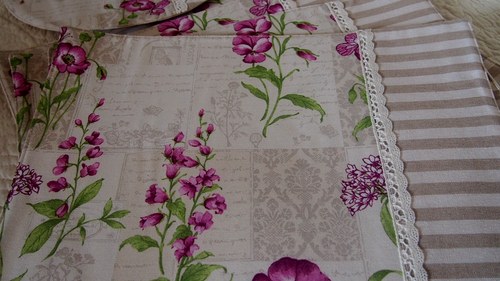 Maceškové prostírání — foto 3