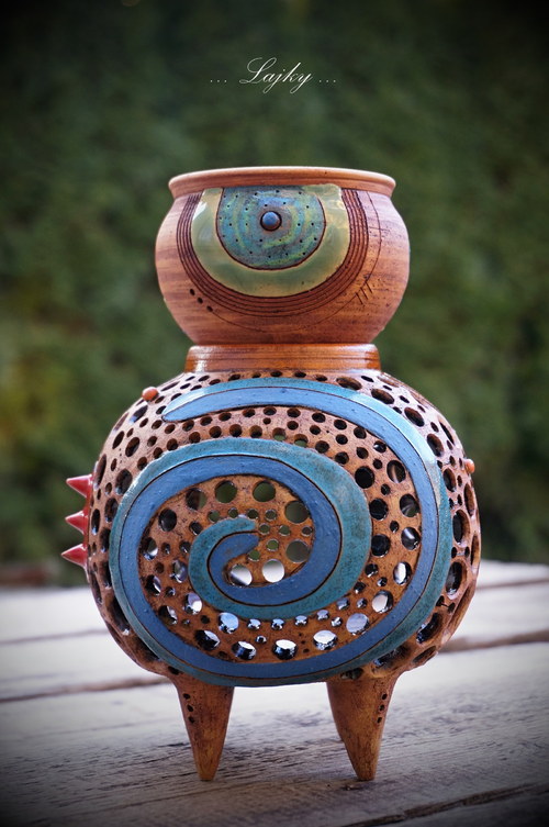 Aromalampa"Modrá spirála" — foto 4