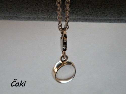 Přívěšek - stříbro - křišťál - výprodej — foto 2