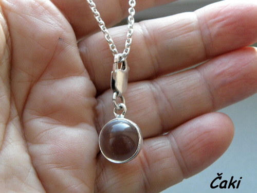Přívěšek - stříbro - křišťál - výprodej — foto 5