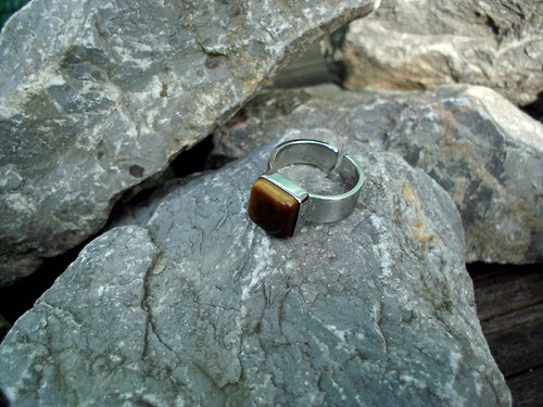 Prstýnek Tygří oko — foto 5