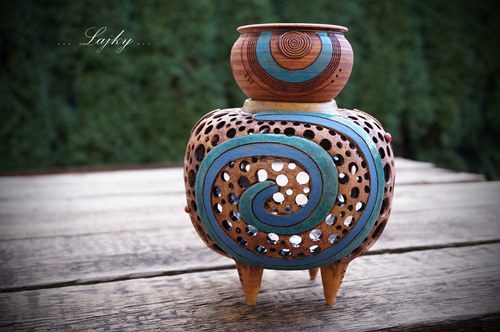 Aromalampa"Modrá spirála" — foto 6