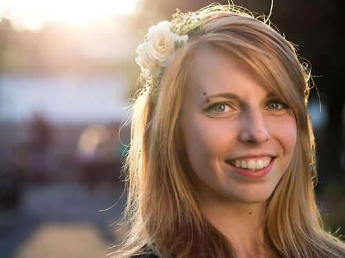 Růžová víla - čelenka kovová — foto 3