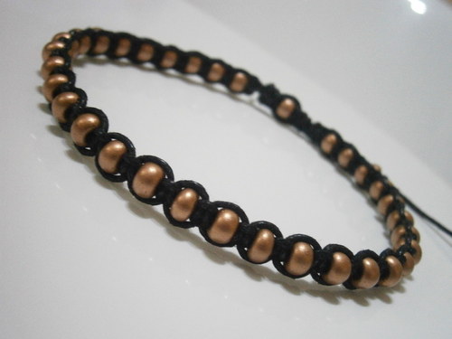 Nákotník/náramek na nohu (macramé) — foto 3