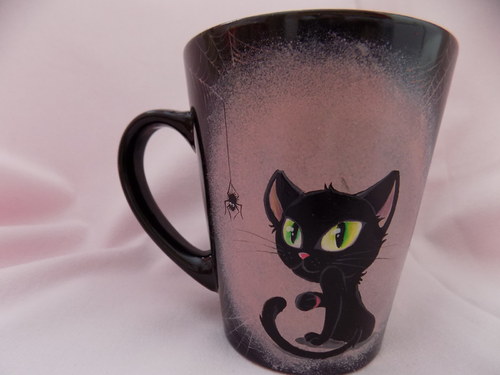 Hrnček - Cat and Spider — foto 2