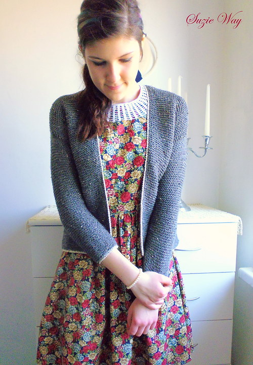Svetřík • tmavý tweed • — foto 3