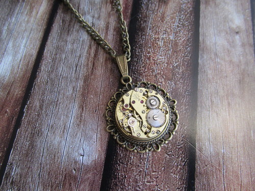 Steampunkový Přívěsek 20mm — foto 2