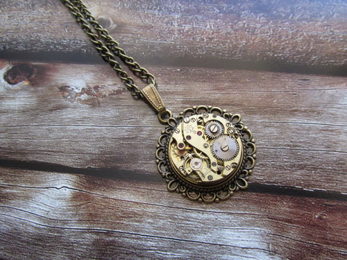 Steampunkový Přívěsek 20mm — foto 5