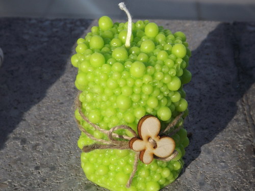 Svíčka "Bublinková" — foto 2
