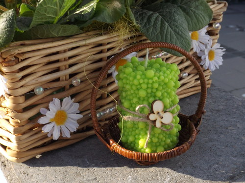 Svíčka "Bublinková" — foto 3