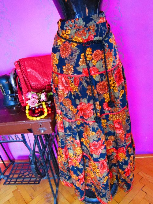 Gipsy boho sukně — foto 3