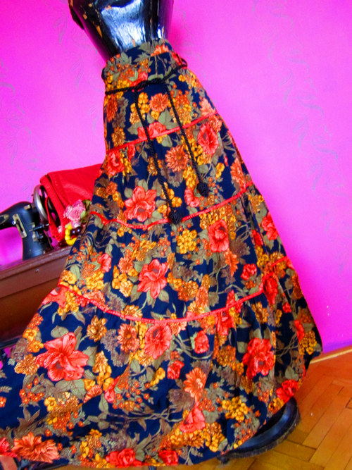Gipsy boho sukně — foto 4