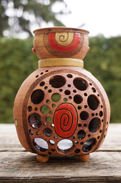 Aromalampa "Červená spirála" — foto 2