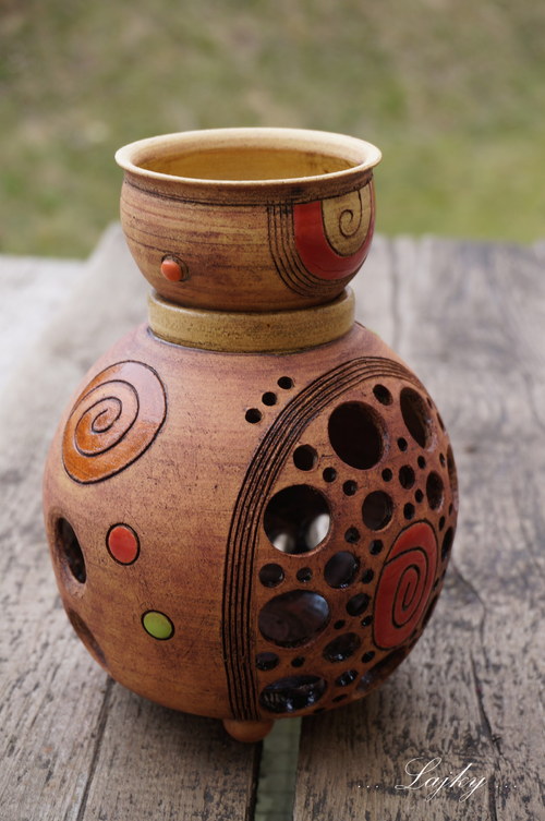 Aromalampa "Červená spirála" — foto 5