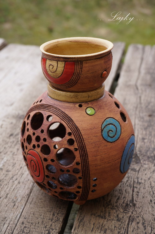 Aromalampa "Červená spirála" — foto 6