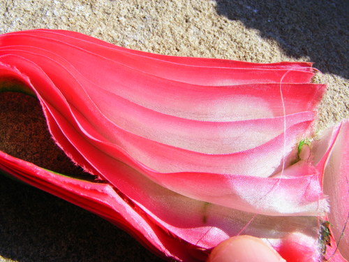 Hedvábí ala Shibori Ribbon 2 — foto 5