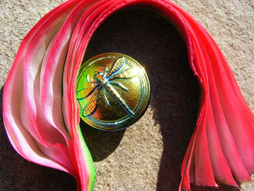 Hedvábí ala Shibori Ribbon 2 — foto 6