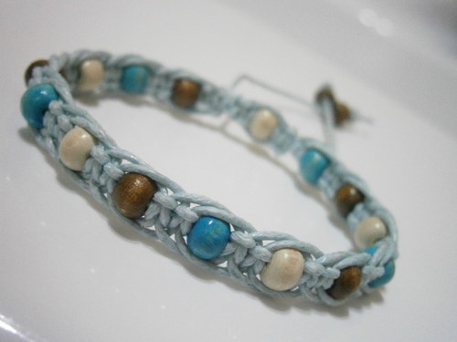 Macramé náramek — foto 2