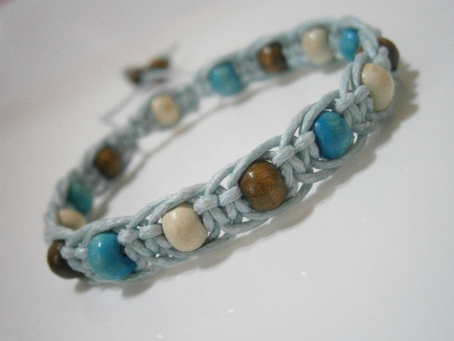 Macramé náramek — foto 3