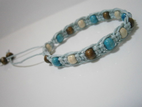 Macramé náramek — foto 4