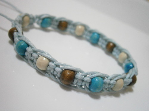 Macramé náramek — foto 5